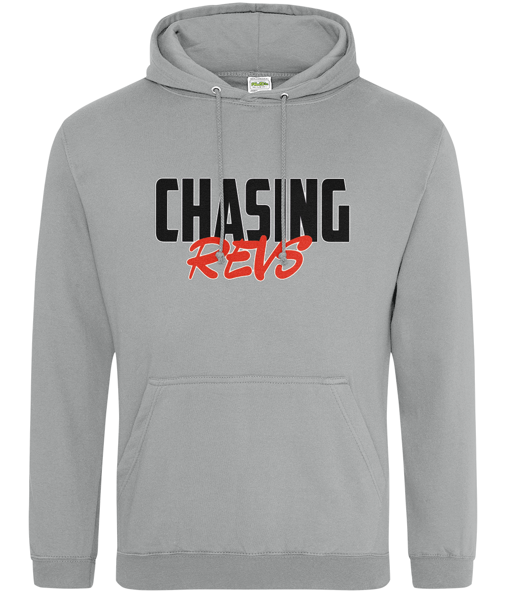 Chasing Revs logo hoodie