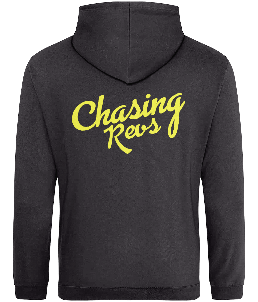 Chasing Revs retro hoodie
