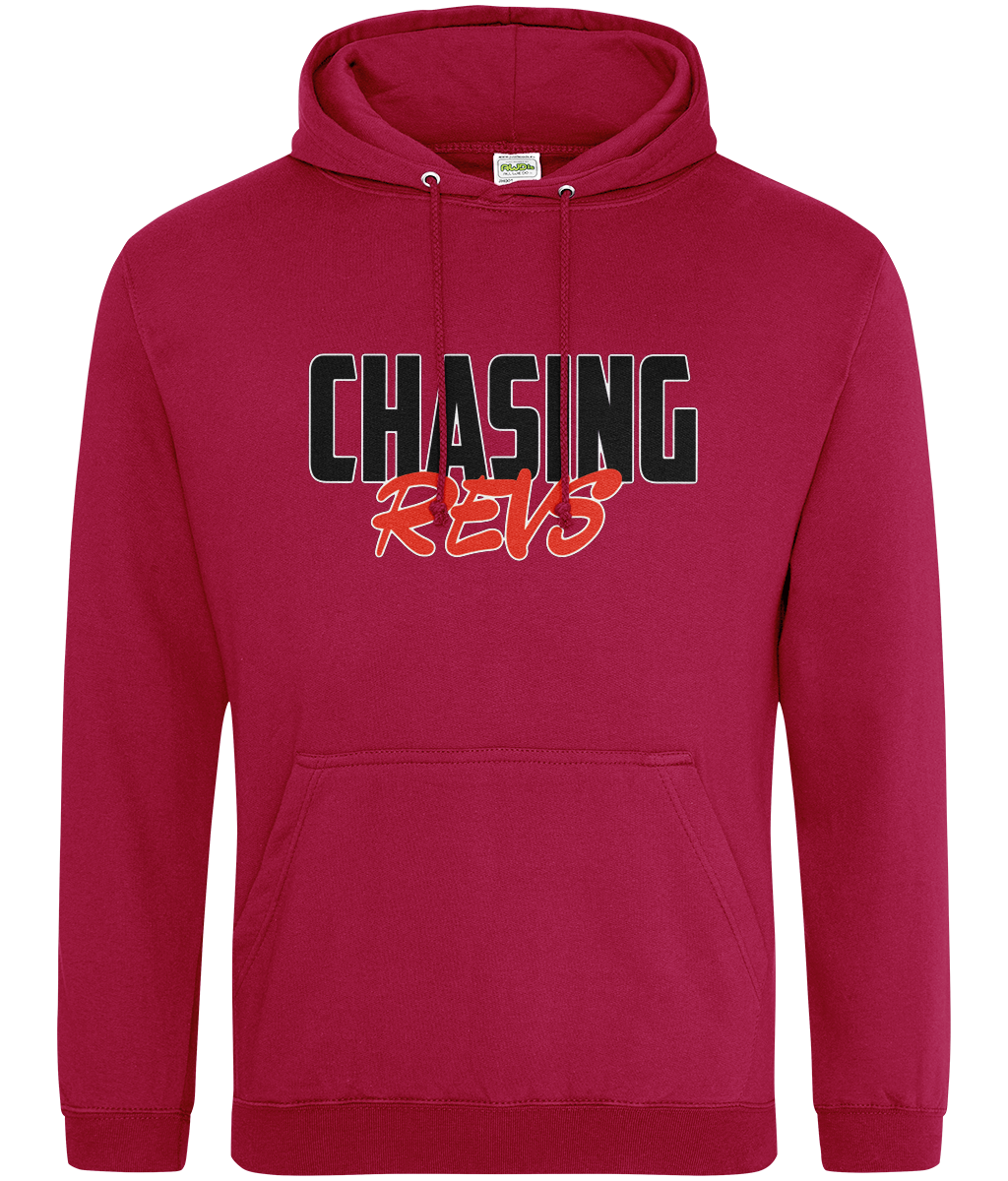 Chasing Revs logo hoodie