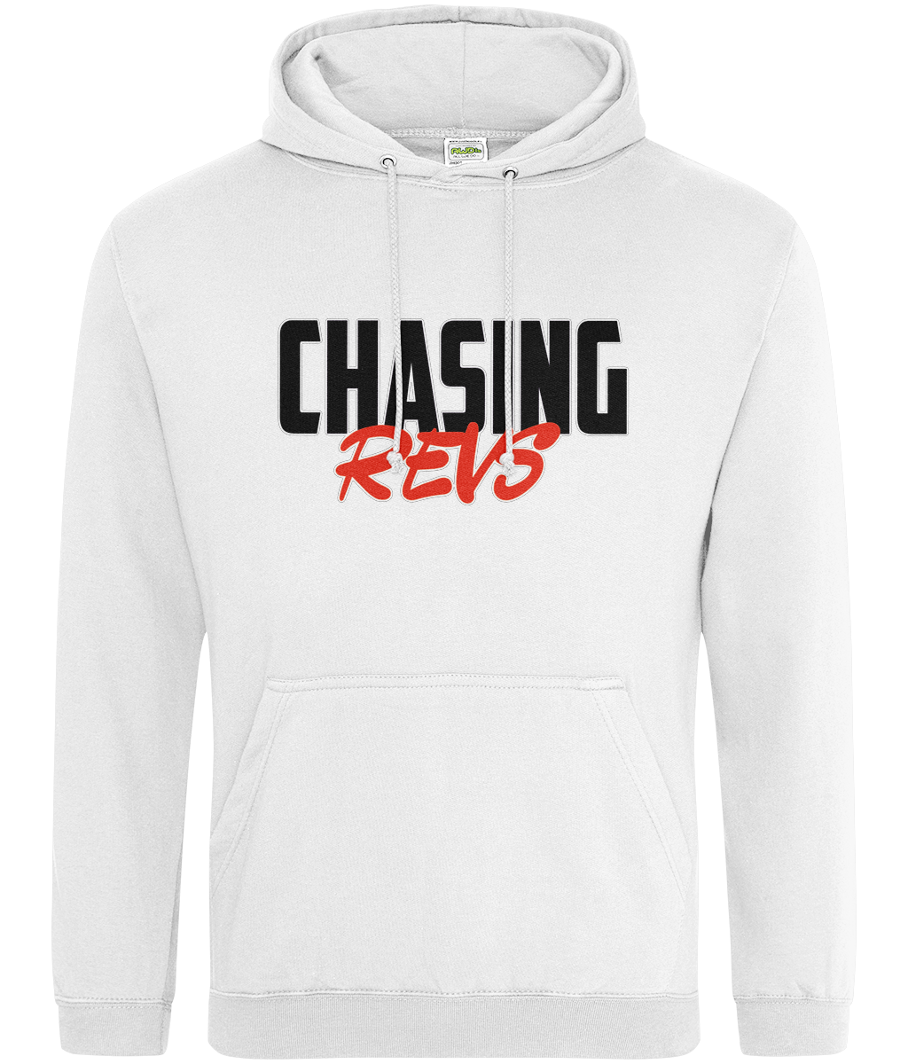 Chasing Revs logo hoodie
