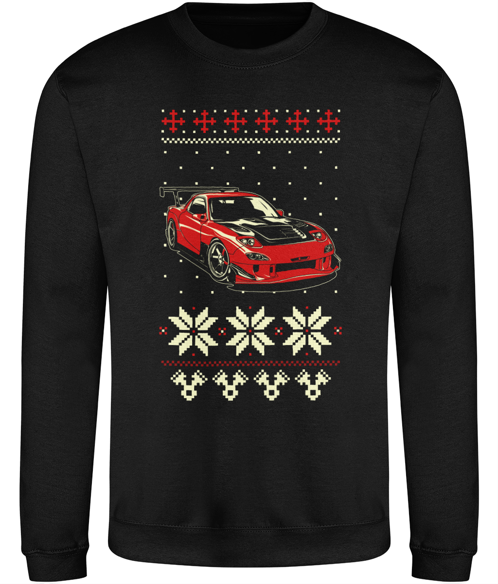 Xmas rx7 sweatshirt