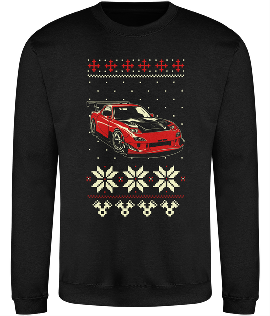 Xmas rx7 sweatshirt