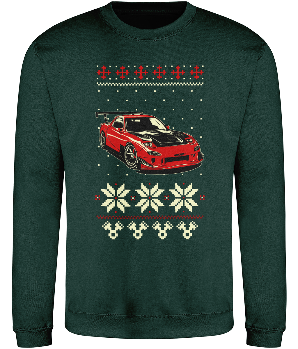 Xmas rx7 sweatshirt