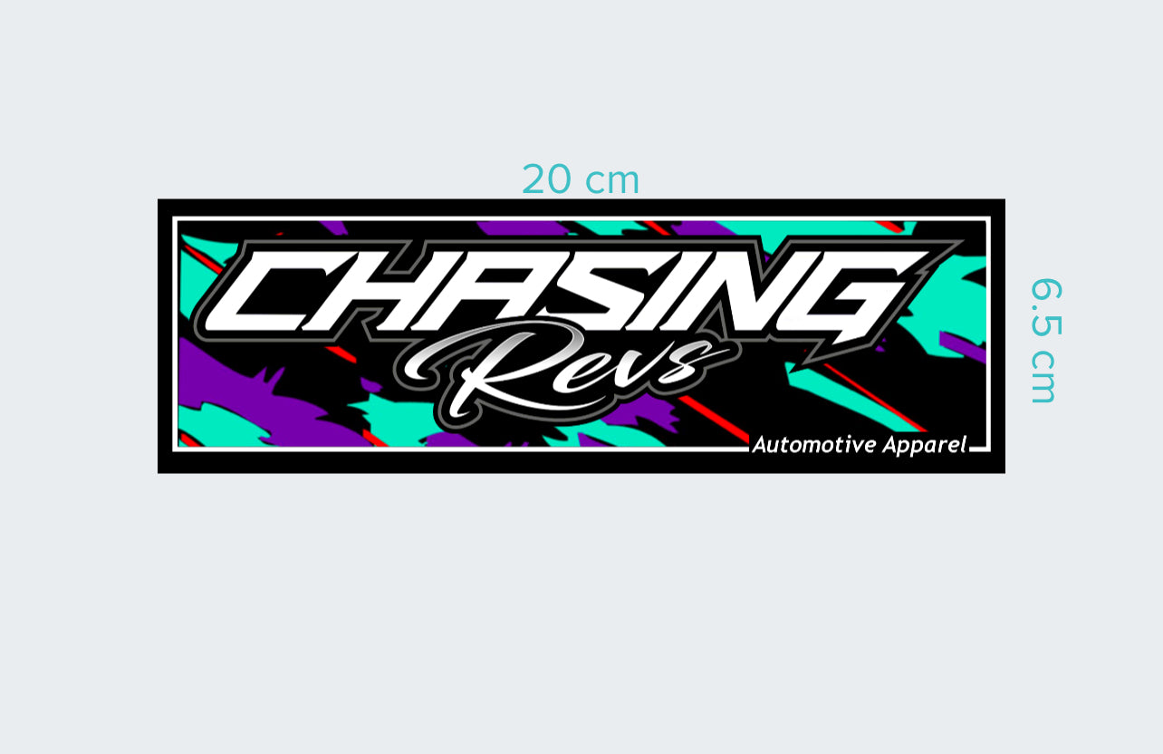 Chasing Revs JDM slap sticker