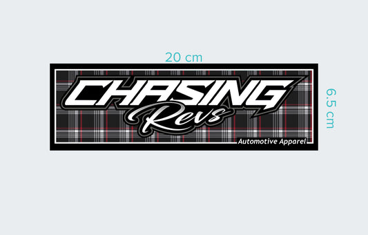 Chasing Revs GTI slap sticker